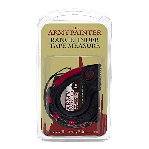 The Army Painter | Rangefinder Tape Measure | Metro A Nastro | Strumento Di Misurazione Retrattile | Misurazione In Pollici E Centimetri | Modellismo