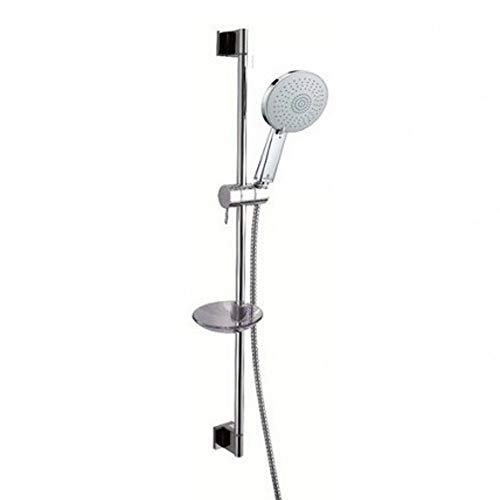 Saliscendi Doccia Mixa/3 Con Asta Murale E Portasapone D54025 Bossini
