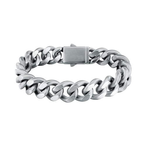 Sector No Limits Bracciale Uomo In Acciaio, Catena, Collezione Sector Bold, Regalo Uomo
