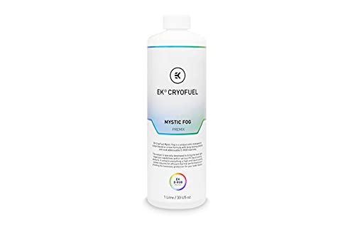 Ekwb Ek-Cryofuel Mystic Fog Premix, 1000Ml, Pc Liquid Coolant, Water Coolant