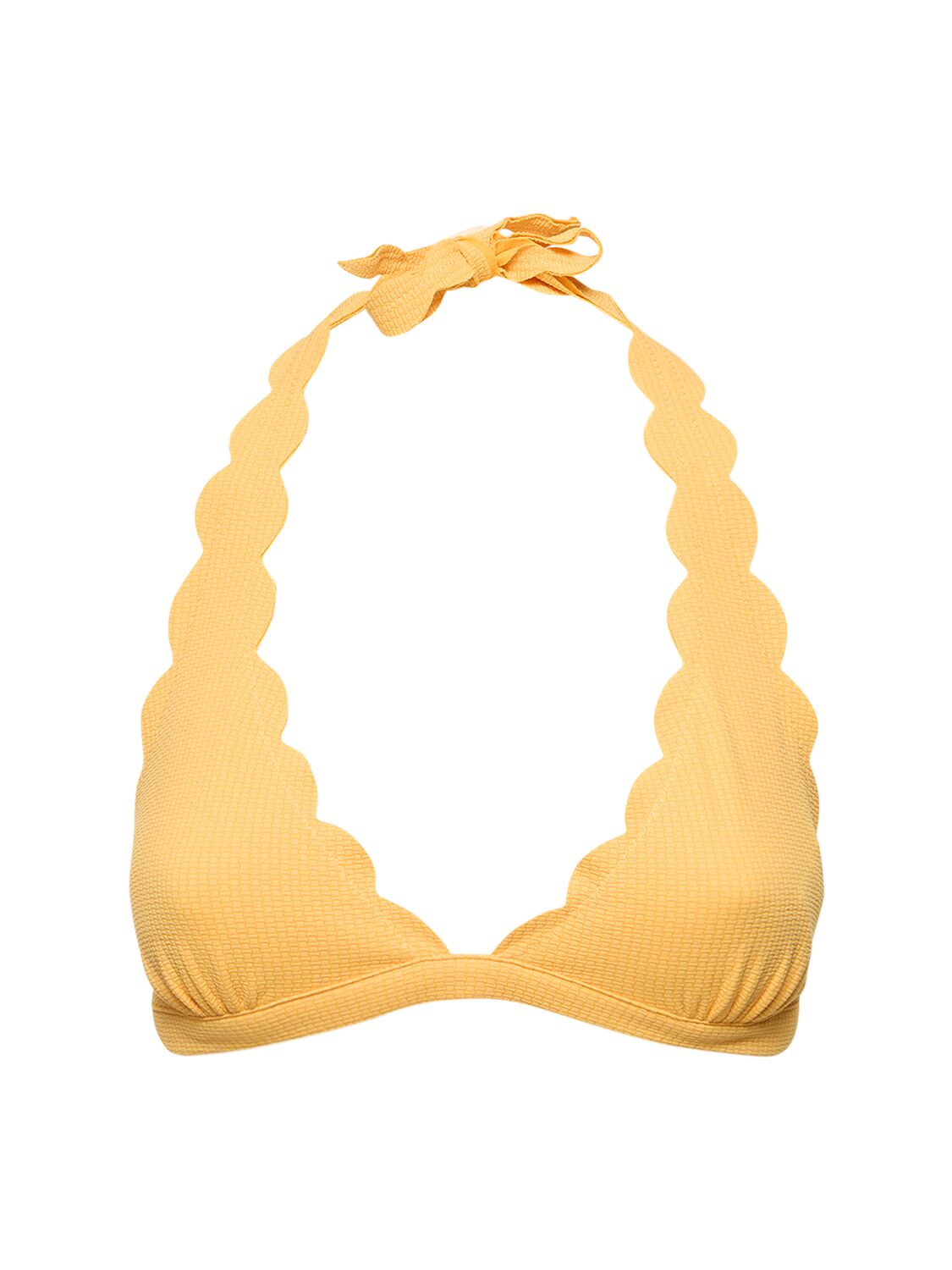 Spring Scalloped Bikini Top