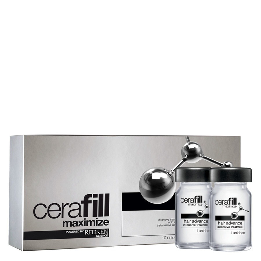 Redken Per Cuoio Capelluto Cerafill Hair Advance Con Aminexil Cofanetto 10x6ml Per Capelli Molto Assottigliati