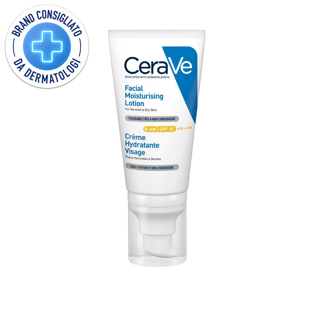 CeraVe Crema Viso Creme con SPF50 che protegge e idrata fino a 24 ore