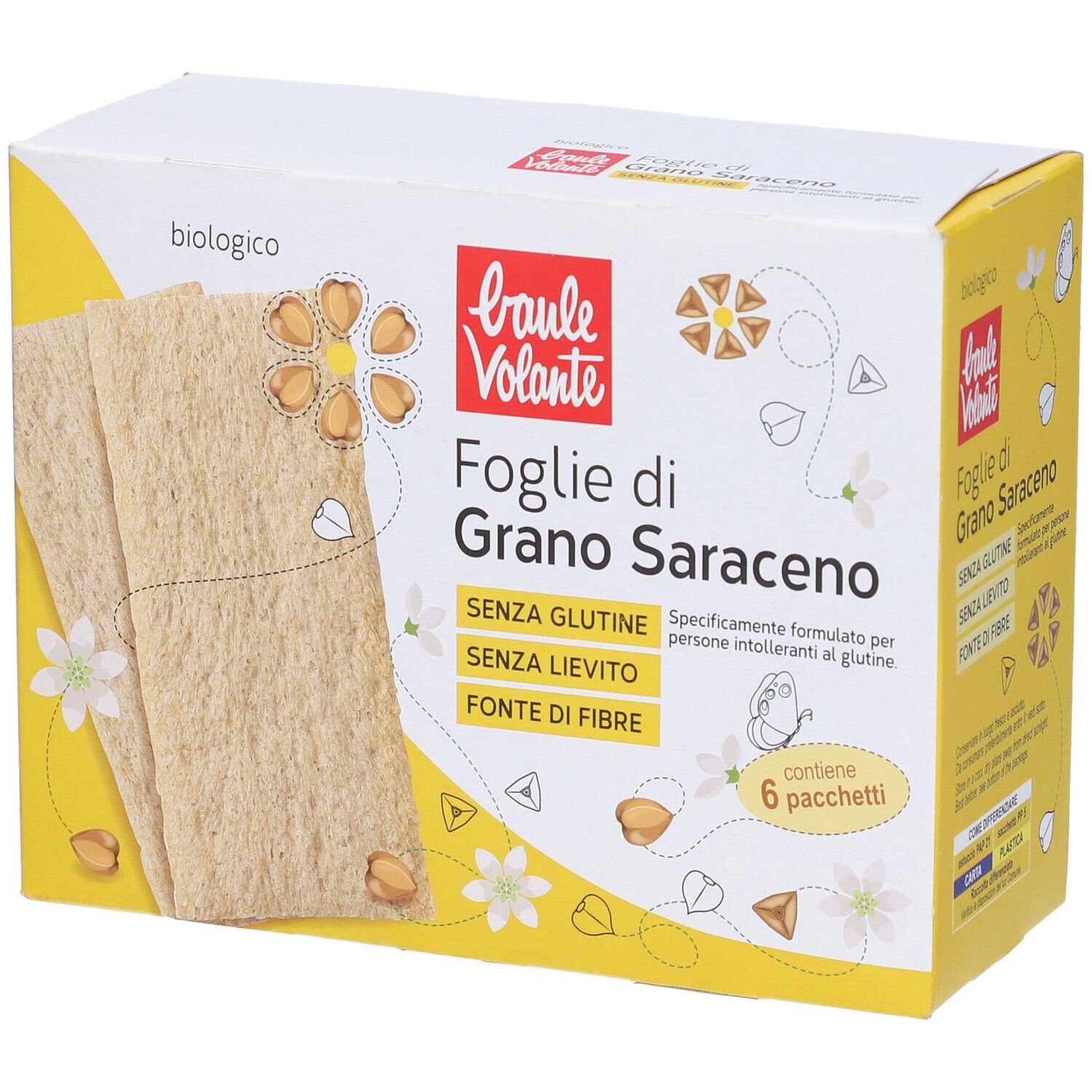 Baule Volante Foglie di Grano Saraceno Bio 120 g Altro