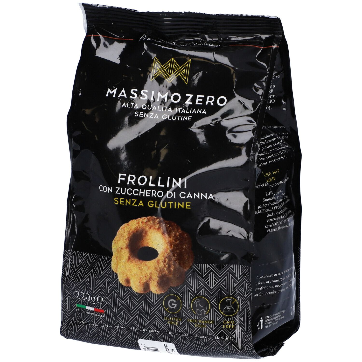 Massimo Zero Frollini Zucc220G 220 g