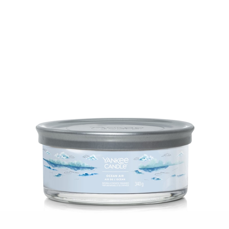 Yankee Candle - Candela Tumbler a 5 stoppini Signature Ocean Air Candele 340 g unisex