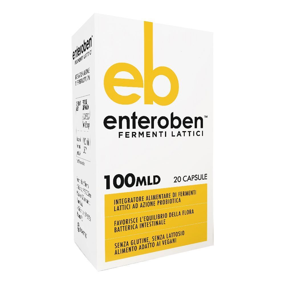 Enteroben 100Mld 20Cps Veg 20 pz Capsule