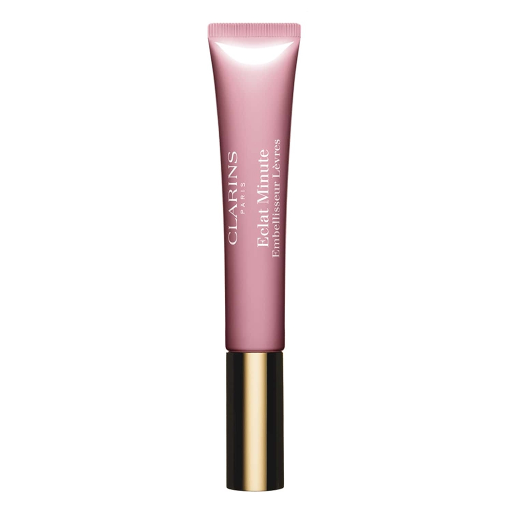 Natural Lip Perfector 07 Toffee Pink Shimmer Illuminatore Lips Clarins