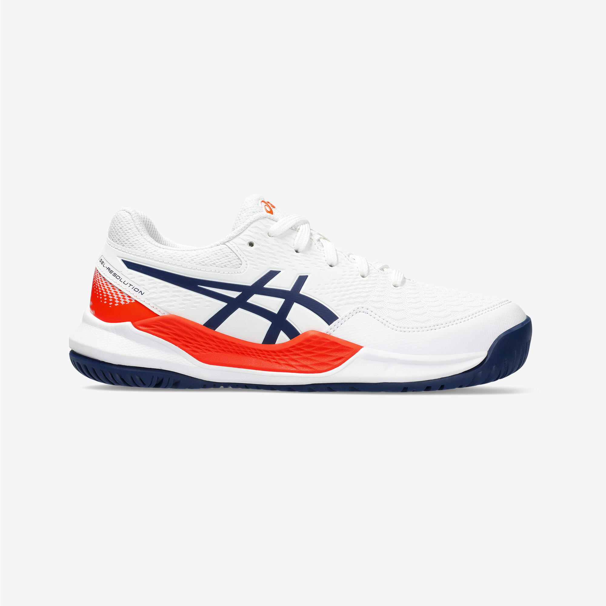 Decathlon | Scarpe tennis bambino Asics GEL RESOLUTION 9 bianche |  Asics