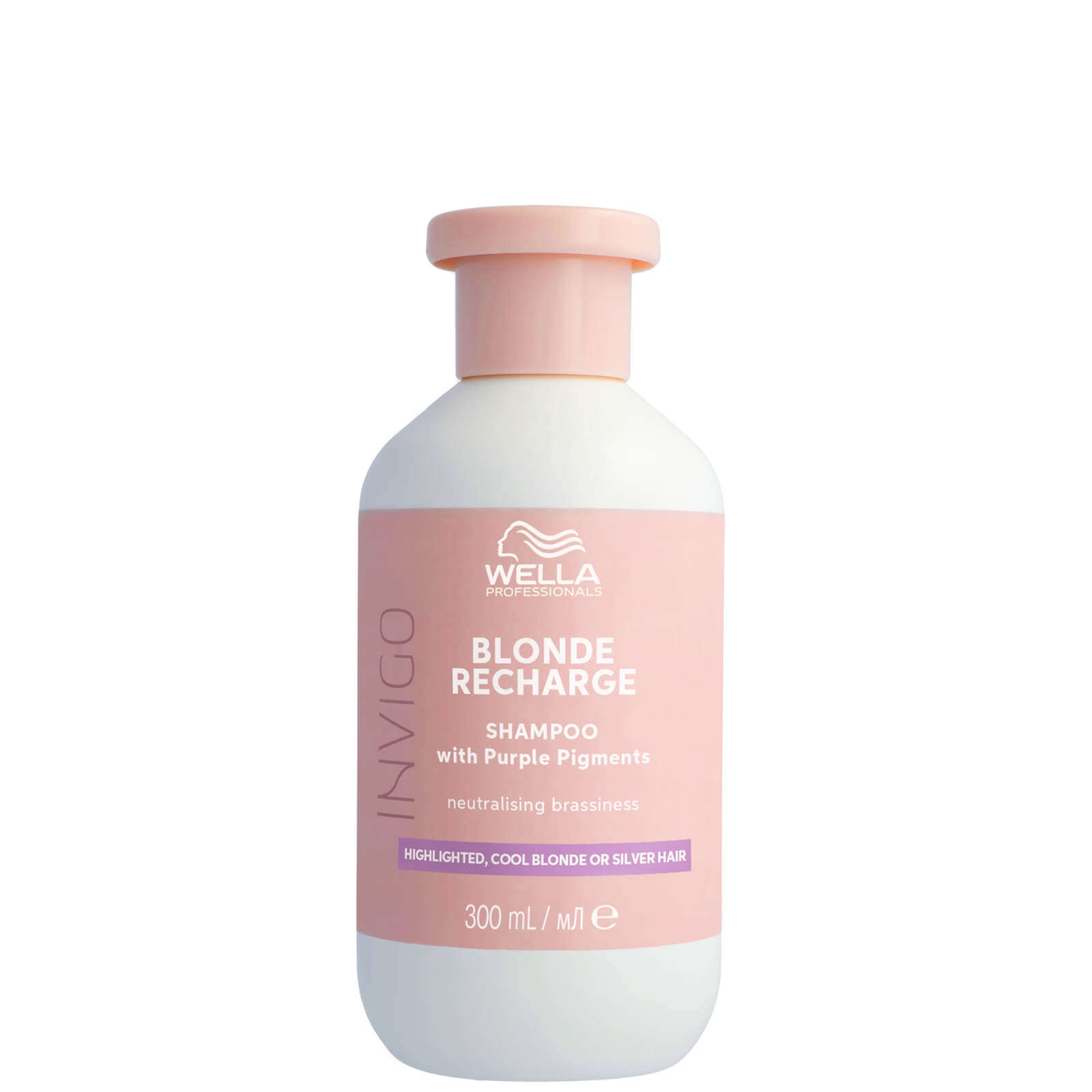 Wella Professionals Care Invigo Blonde Recharge Colour Refreshing Shampoo Cool Blonde 300ml