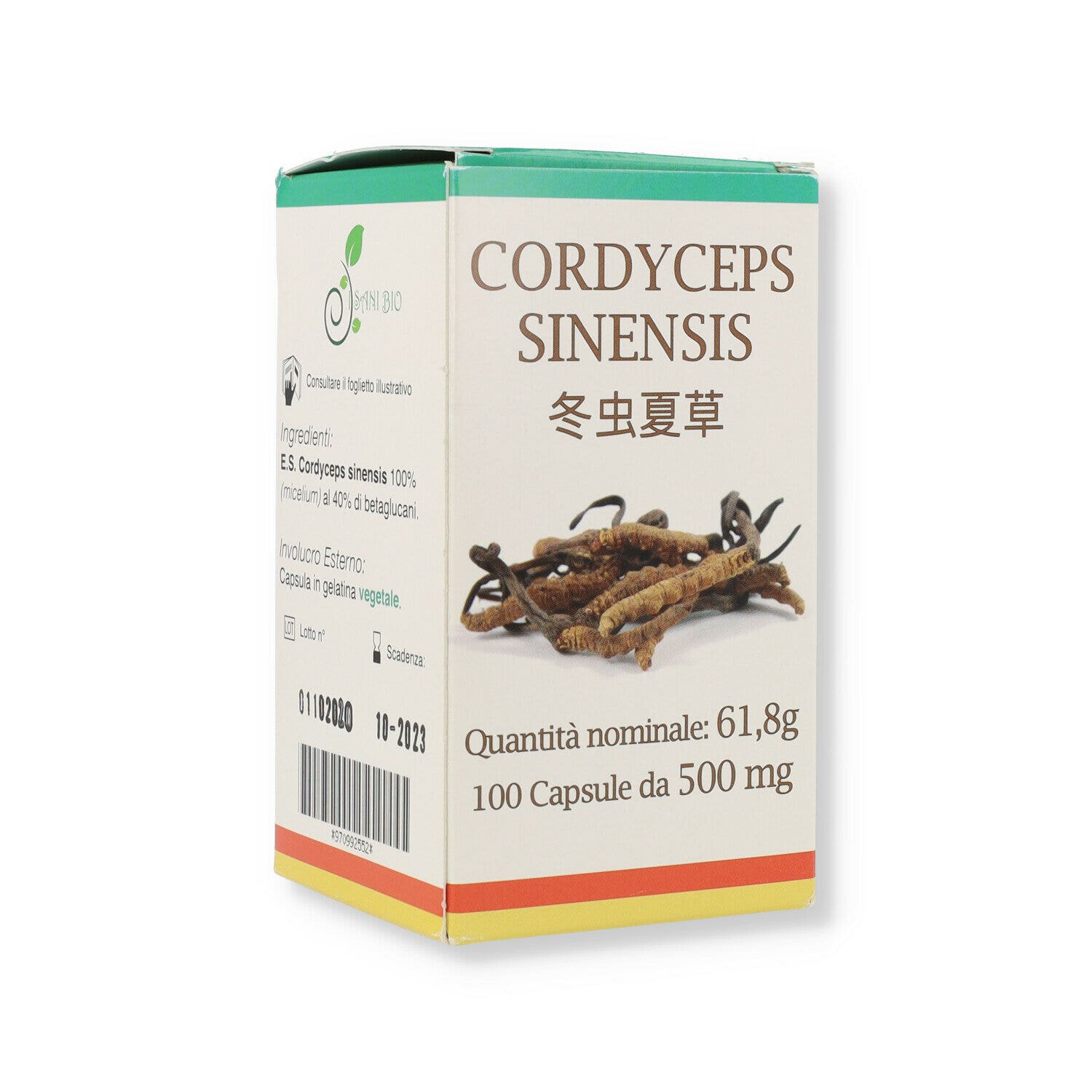 Cordyceps Sinensis 100 Capsule