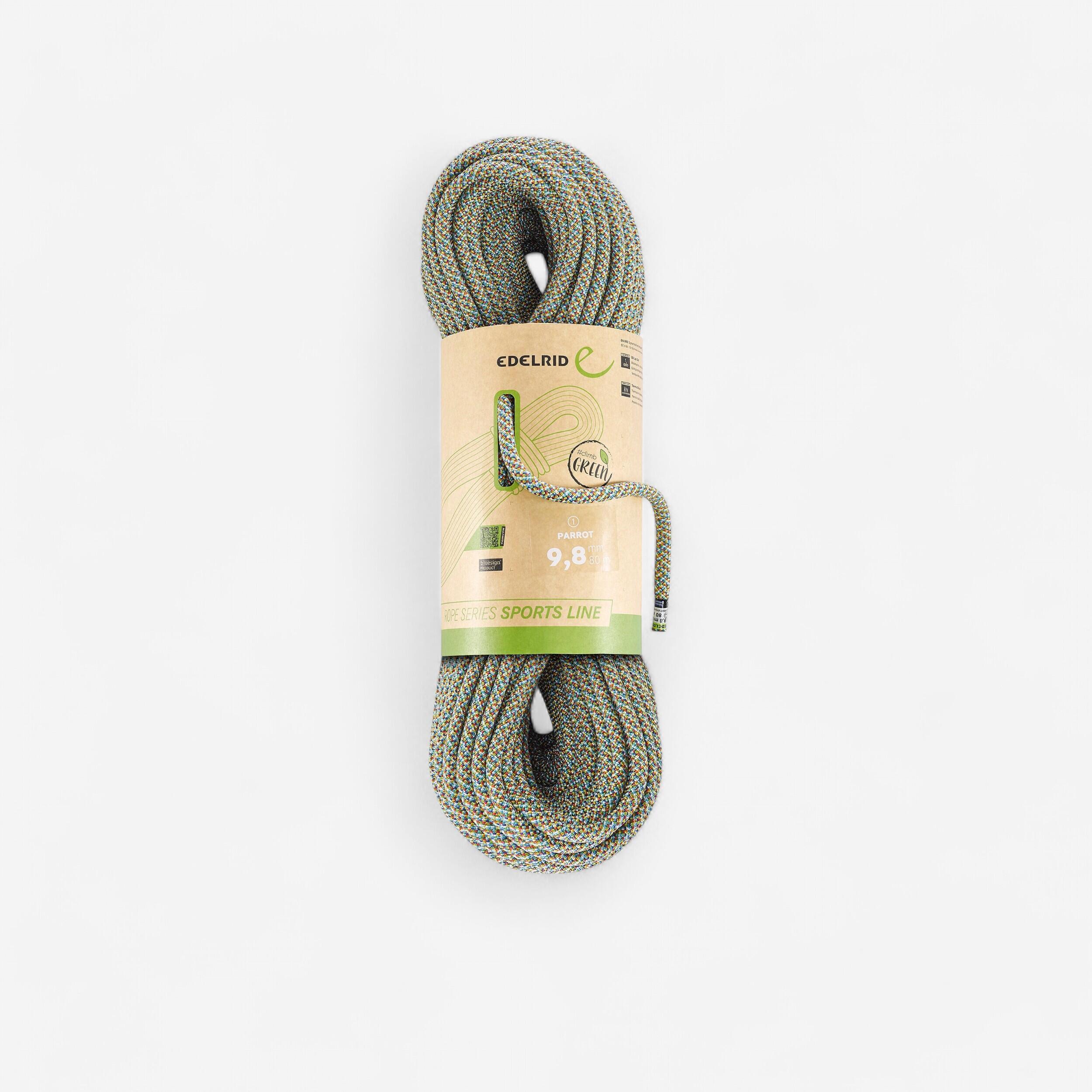 Decathlon | Corda arrampicata PARROT 9.8 mm x 70 m |  Edelrid