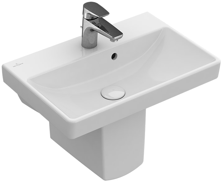 Villeroy & Boch, Spülbecken, Waschtisch Villeroy & Boch Avento 55 x 37 cm wei 4A005501 (37 cm, 55 cm)