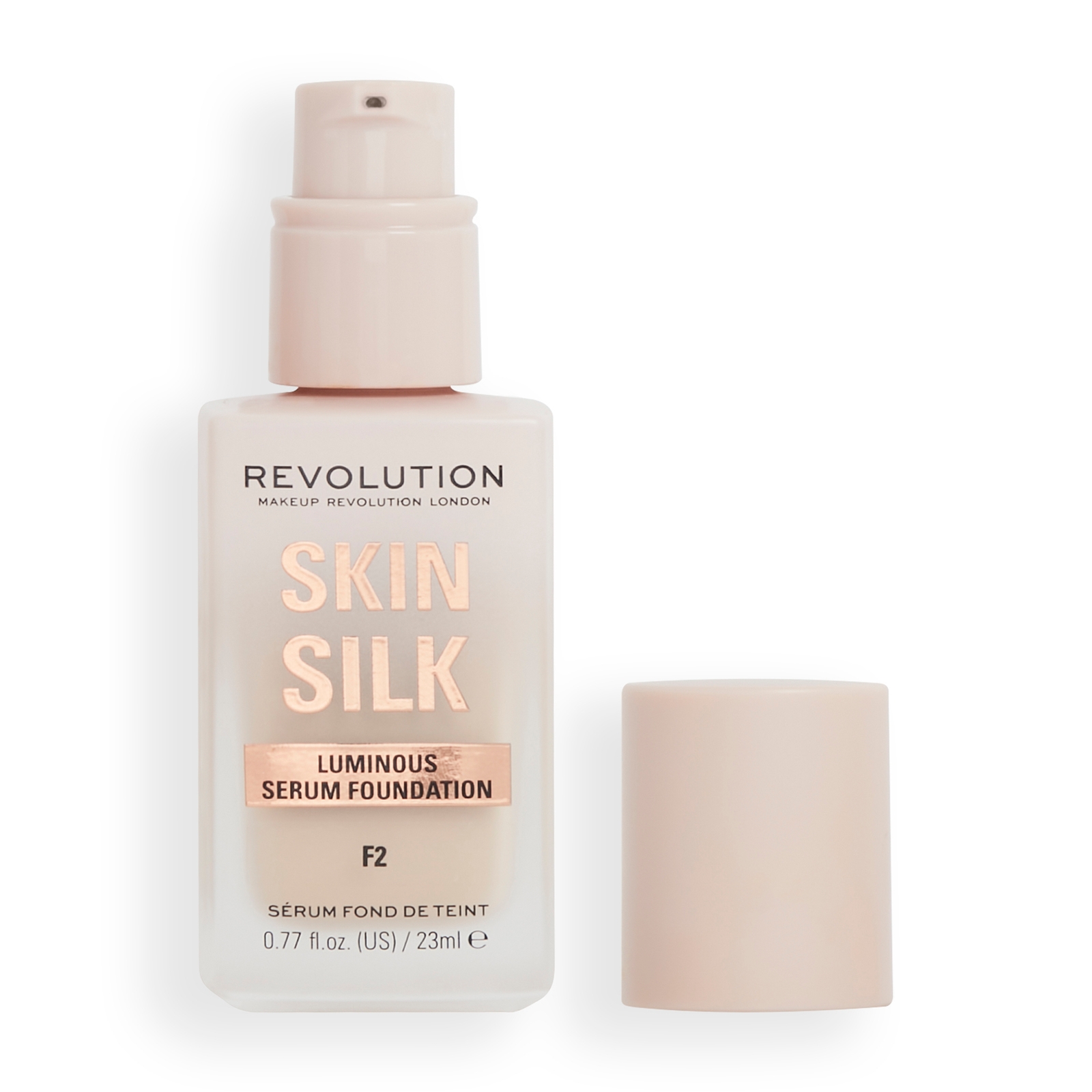 Revolution Skin Silk Serum Foundation 23ml (Various Shades) - F2