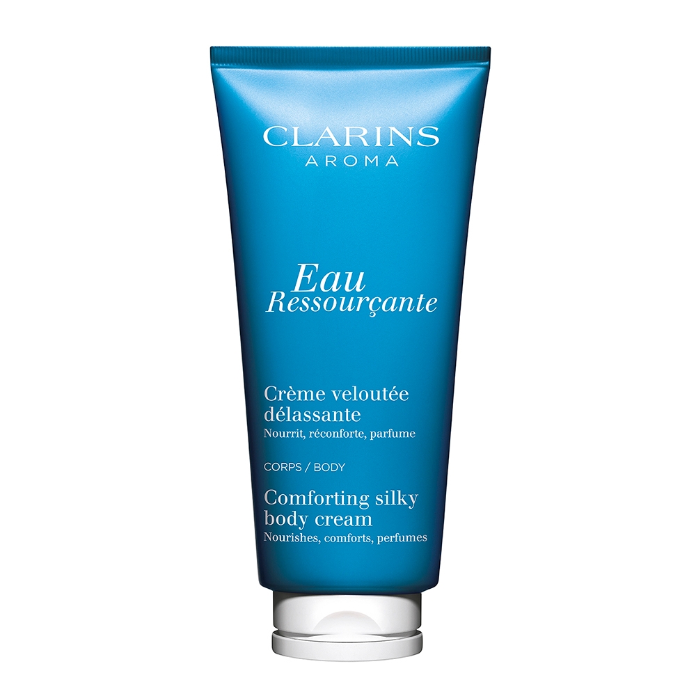 Aroma Eau Ressourcante Crème Veloutée Délassante Idratante Vellutante Rilassante 200 ml Clarins
