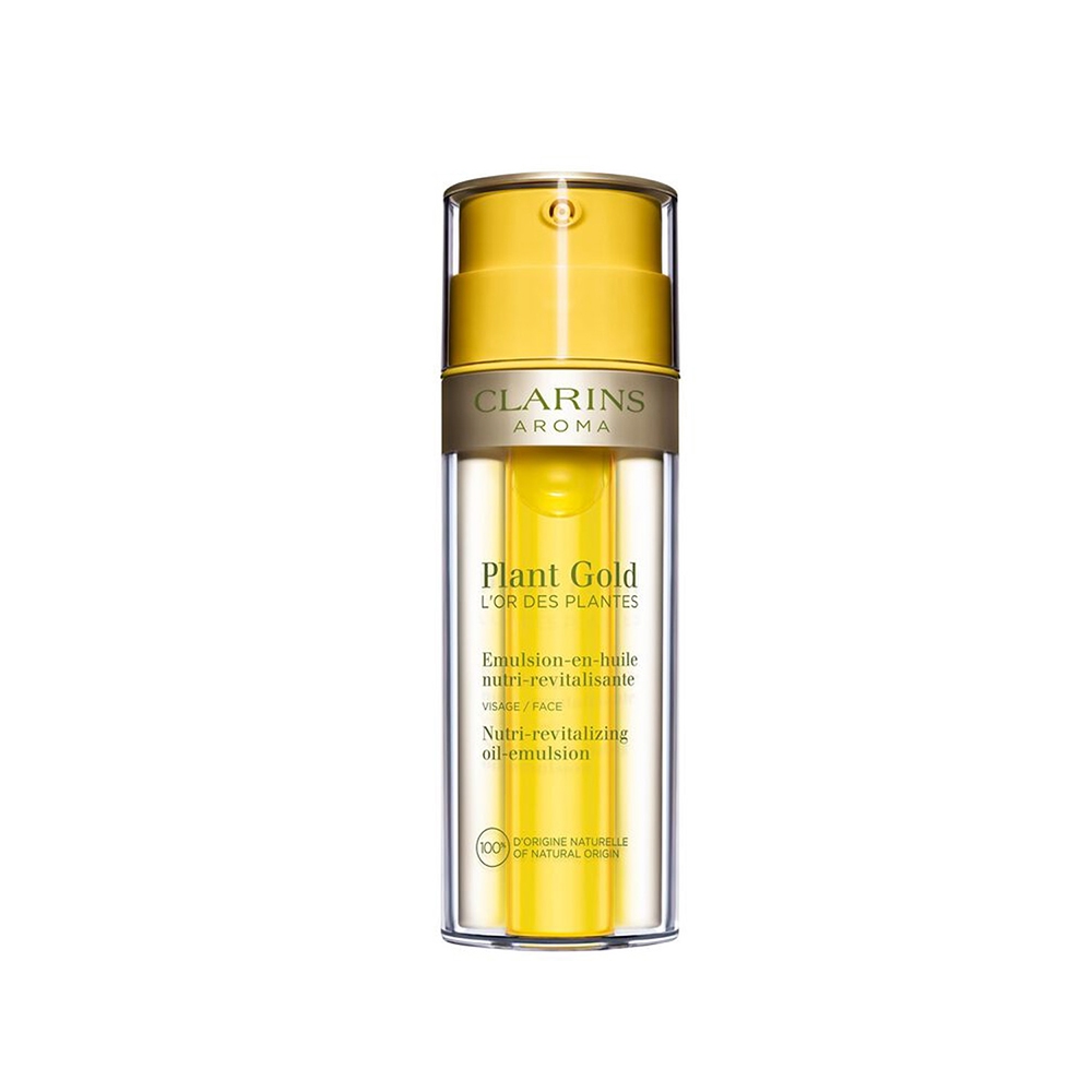 Plant Gold L'Or des Plantes Émulsion-en-huile Nutri-revitalisante Nutriente Rivitalizzante Naturale 35 ml Clarins