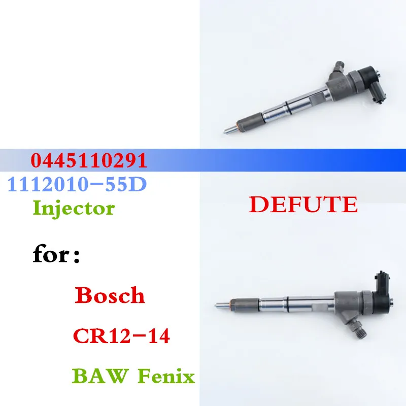 Inyector De Combustible De Alta Calidad, Injection1112010-55D Common Rail Para Baw Fenix, 0445110291/0, 445, 110, 291, Nuevos Productos
