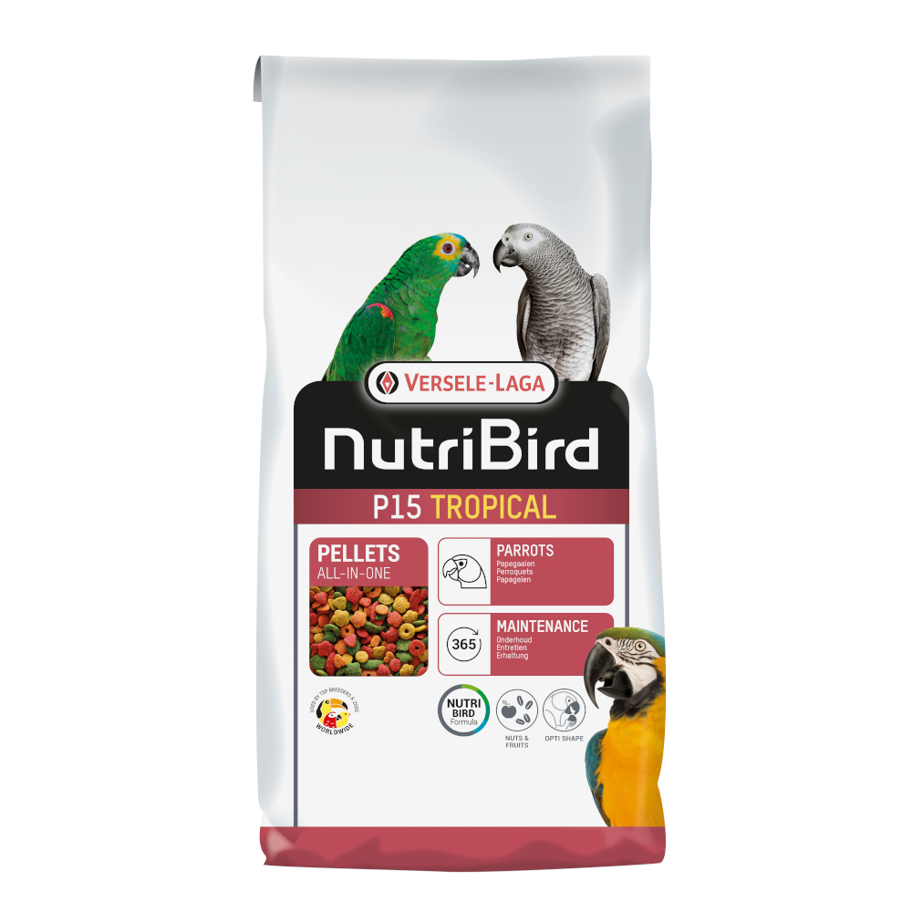 Versele Laga Nutribird P15 Tropical Comida Para Loros - 1 Kg