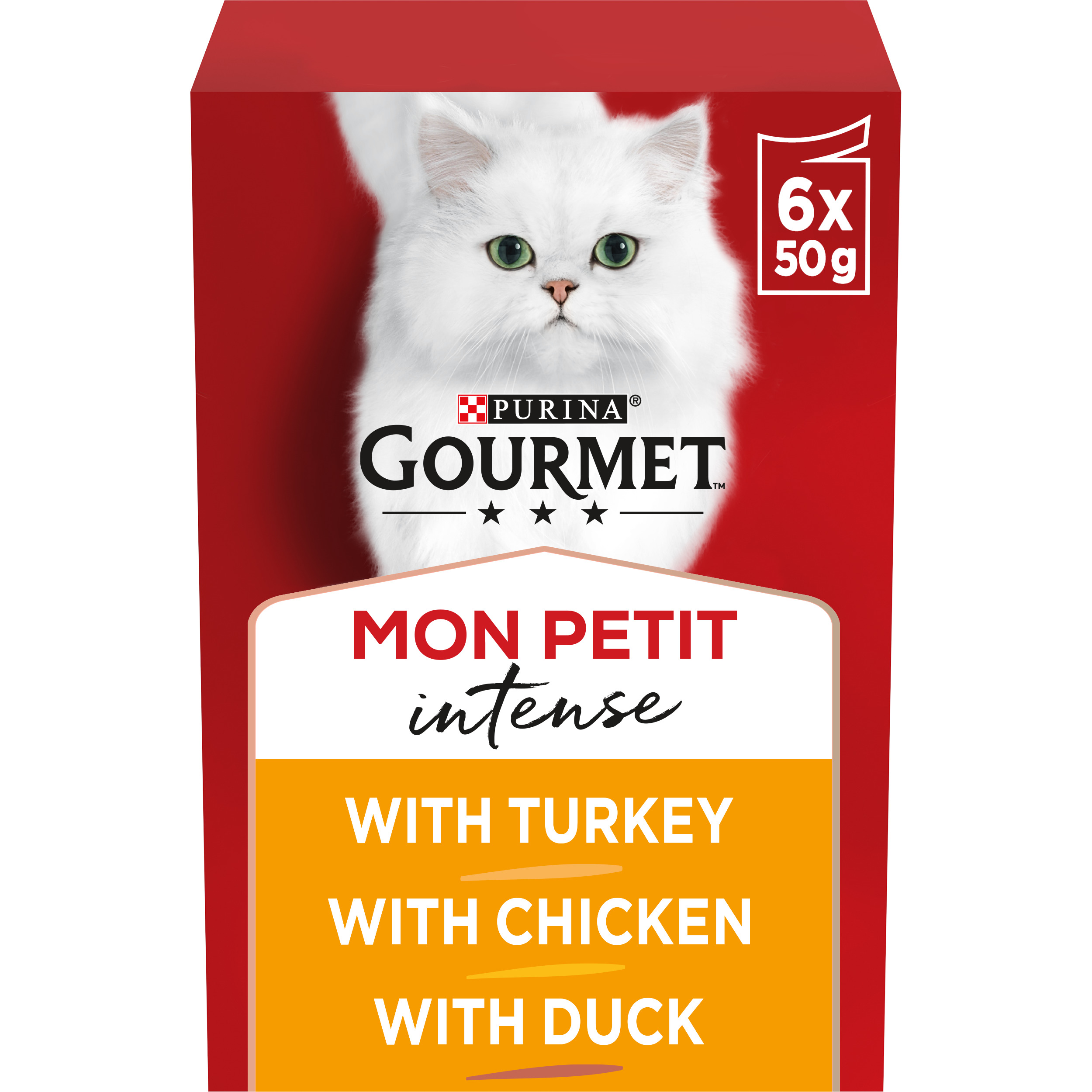 Gourmet Mon Petit Multibuy 12 X 50G - Poultry