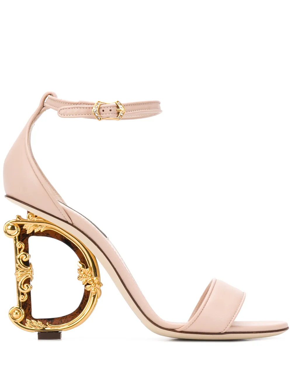 Dolce & Gabbana Sandali con tacco a D - Rosa