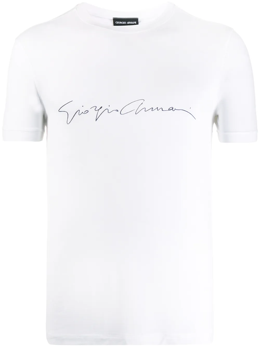 Giorgio Armani T-shirt con stampa - Bianco