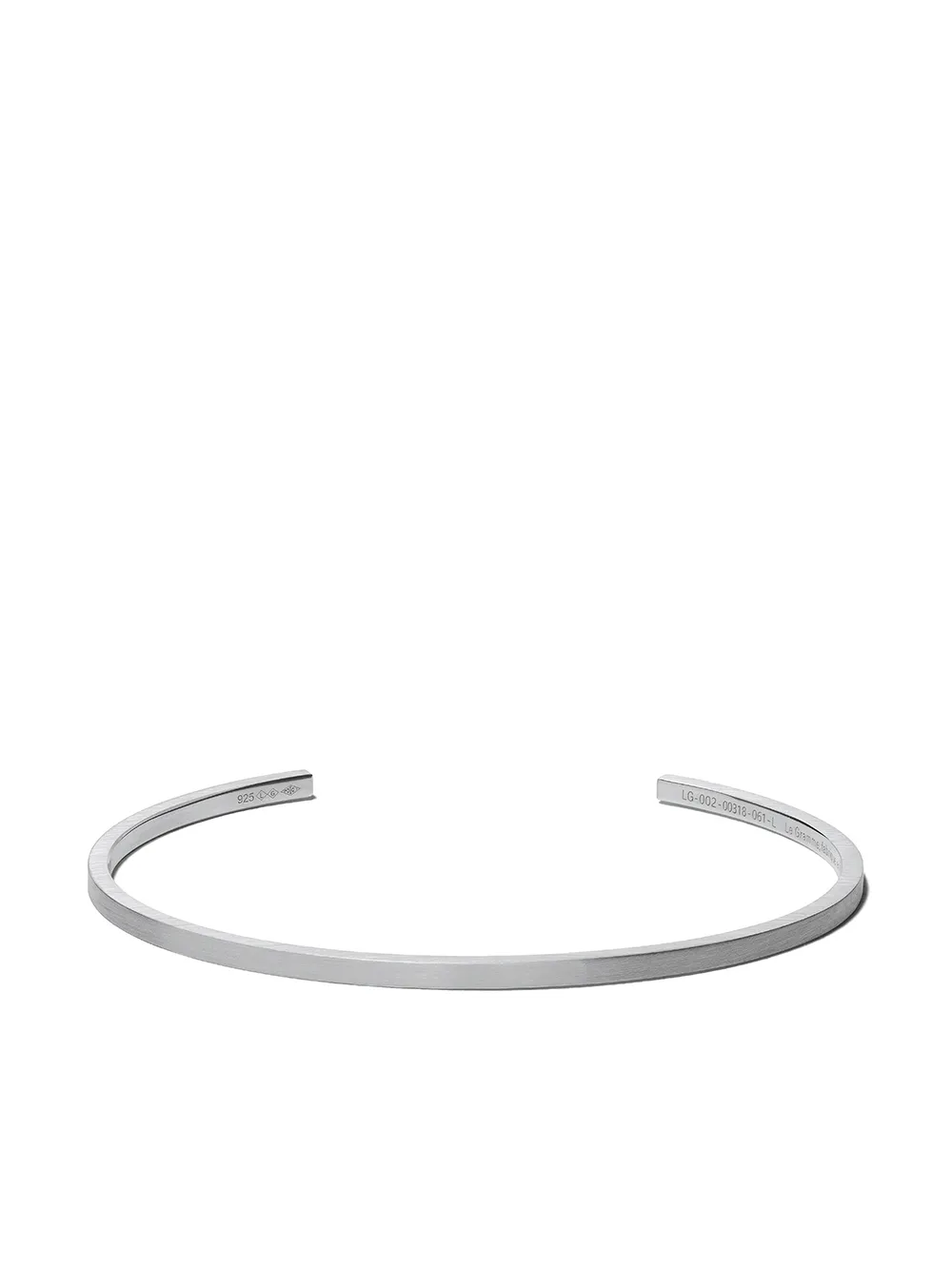Le Gramme Bracciale rigido Le 7 Grammes - SILVER
