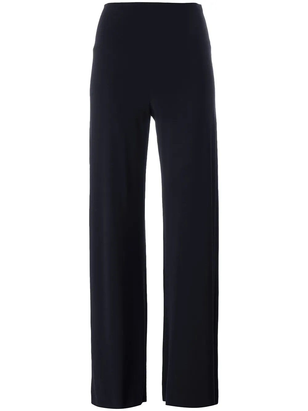 Norma Kamali Pantaloni vita alta - Blu
