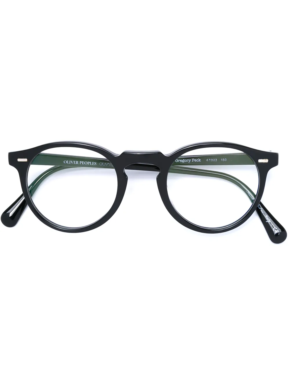 Oliver Peoples Occhiali 'Gregory Peck' - Nero