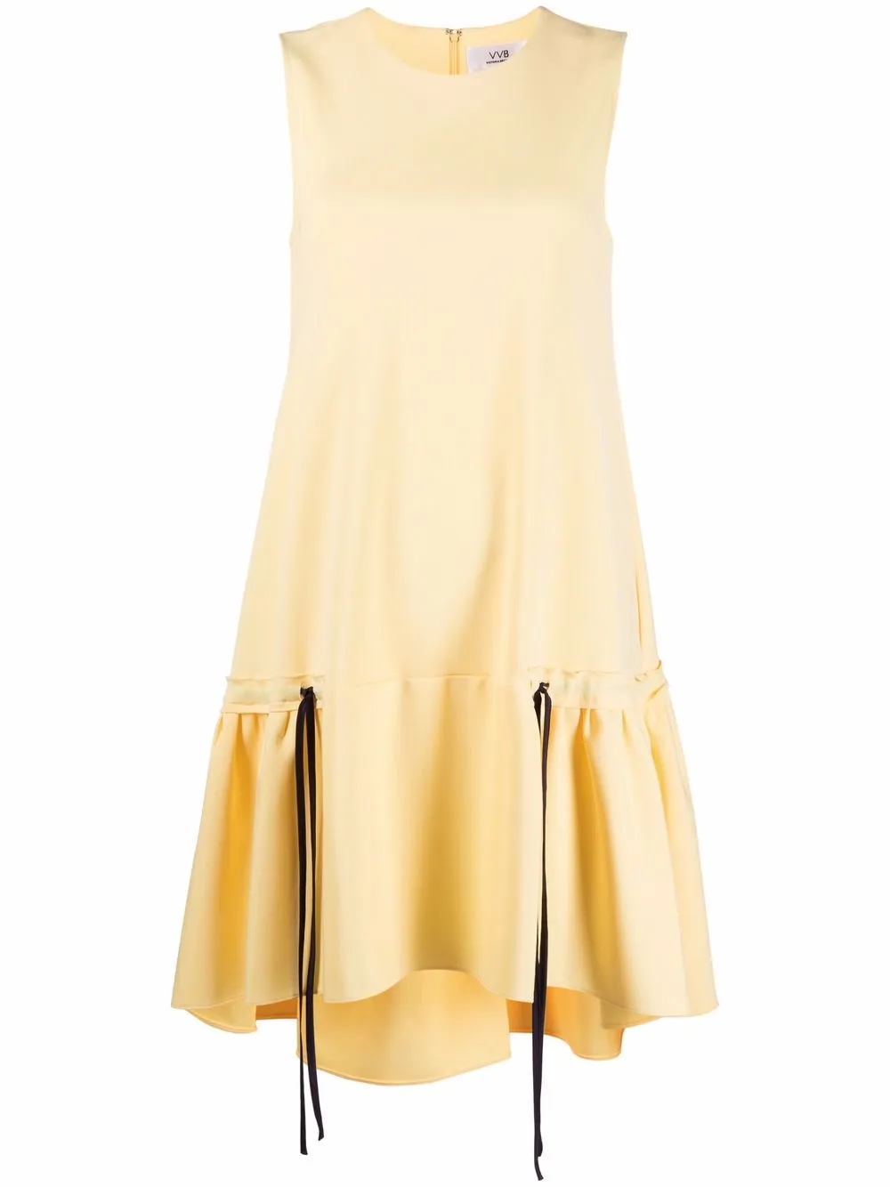 Victoria Victoria Beckham Abito con ruches - Giallo