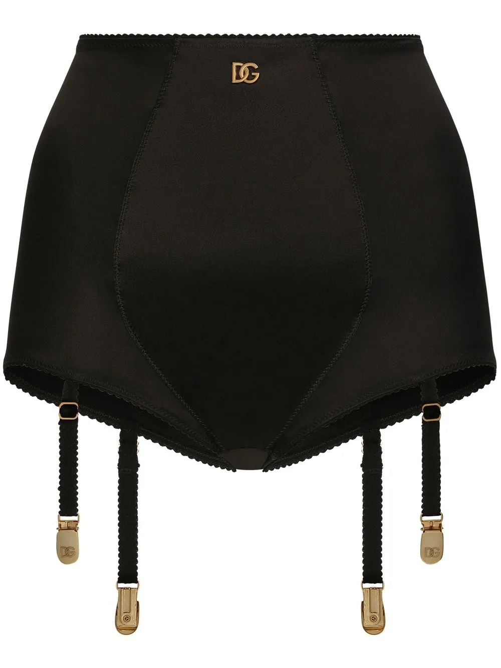 Dolce & Gabbana Slip a vita alta - Nero