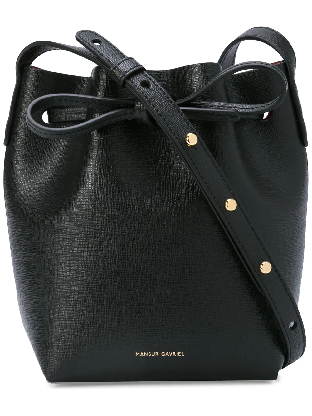 Mansur Gavriel Borsa a secchiello mini - Nero