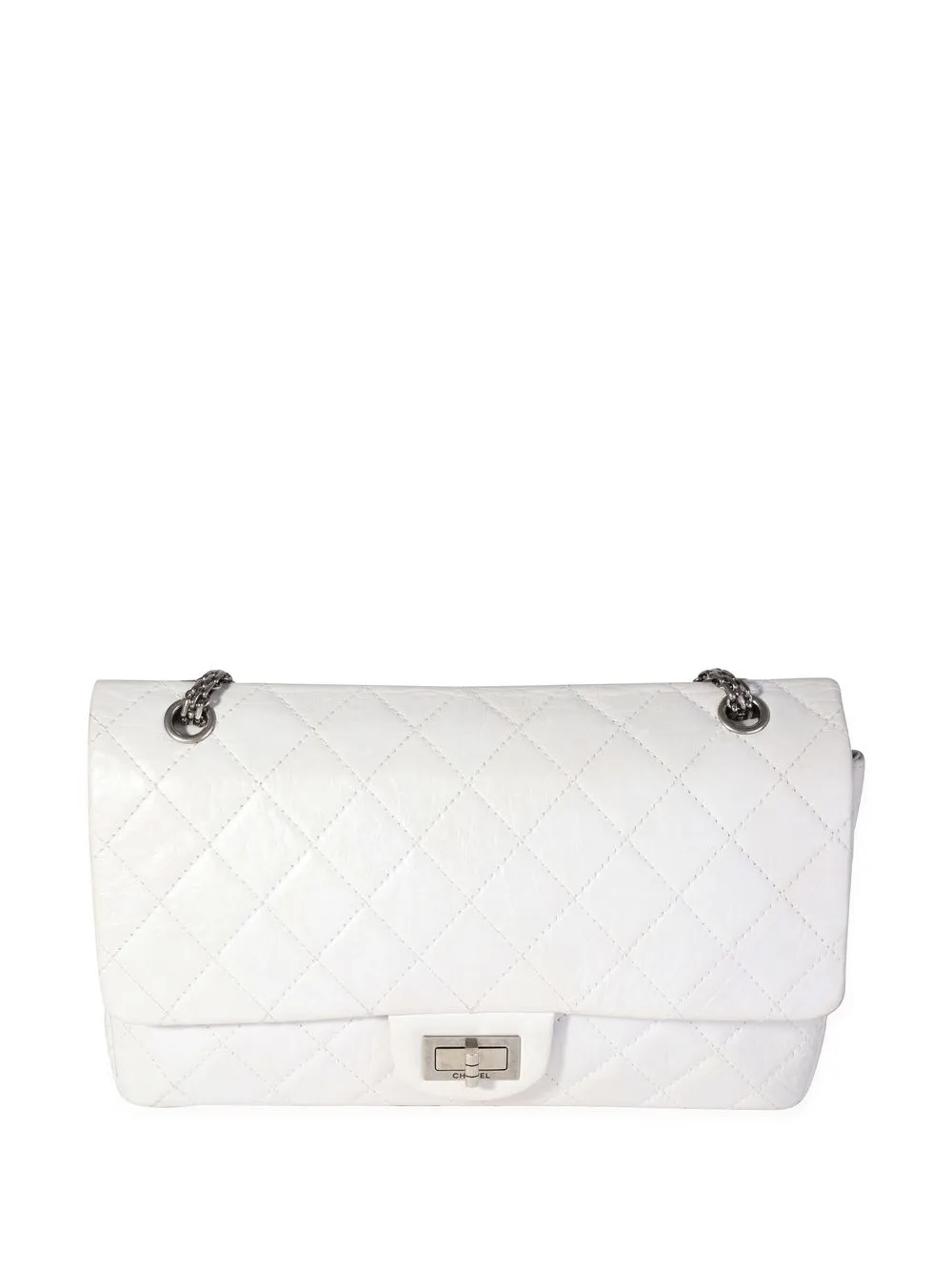 CHANEL Pre-Owned Borsa a spalla 2.55 Reissue - Bianco