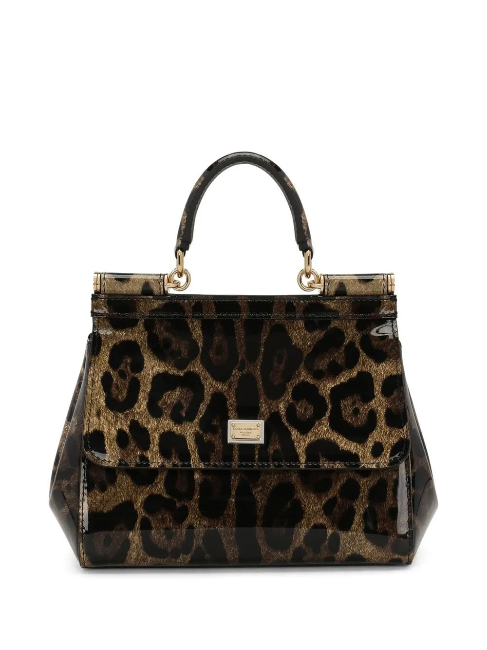 Dolce & Gabbana Borsa tote Sicily media KIM DOLCE&GABBANA - Marrone