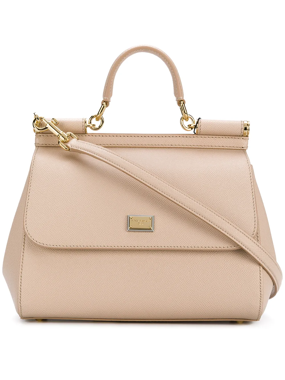 Dolce & Gabbana Borsa a spalla 'Sicily' - Toni neutri