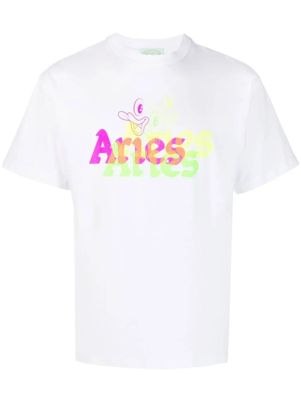 Aries T-shirt con stampa - Bianco