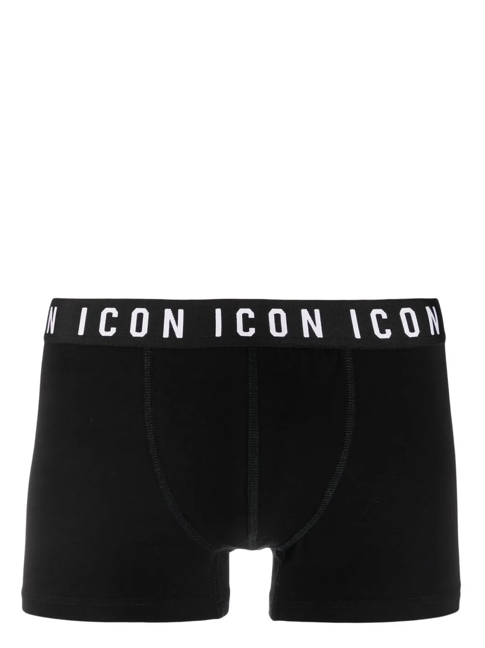 Dsquared2 Slip Icon con banda logo - Nero