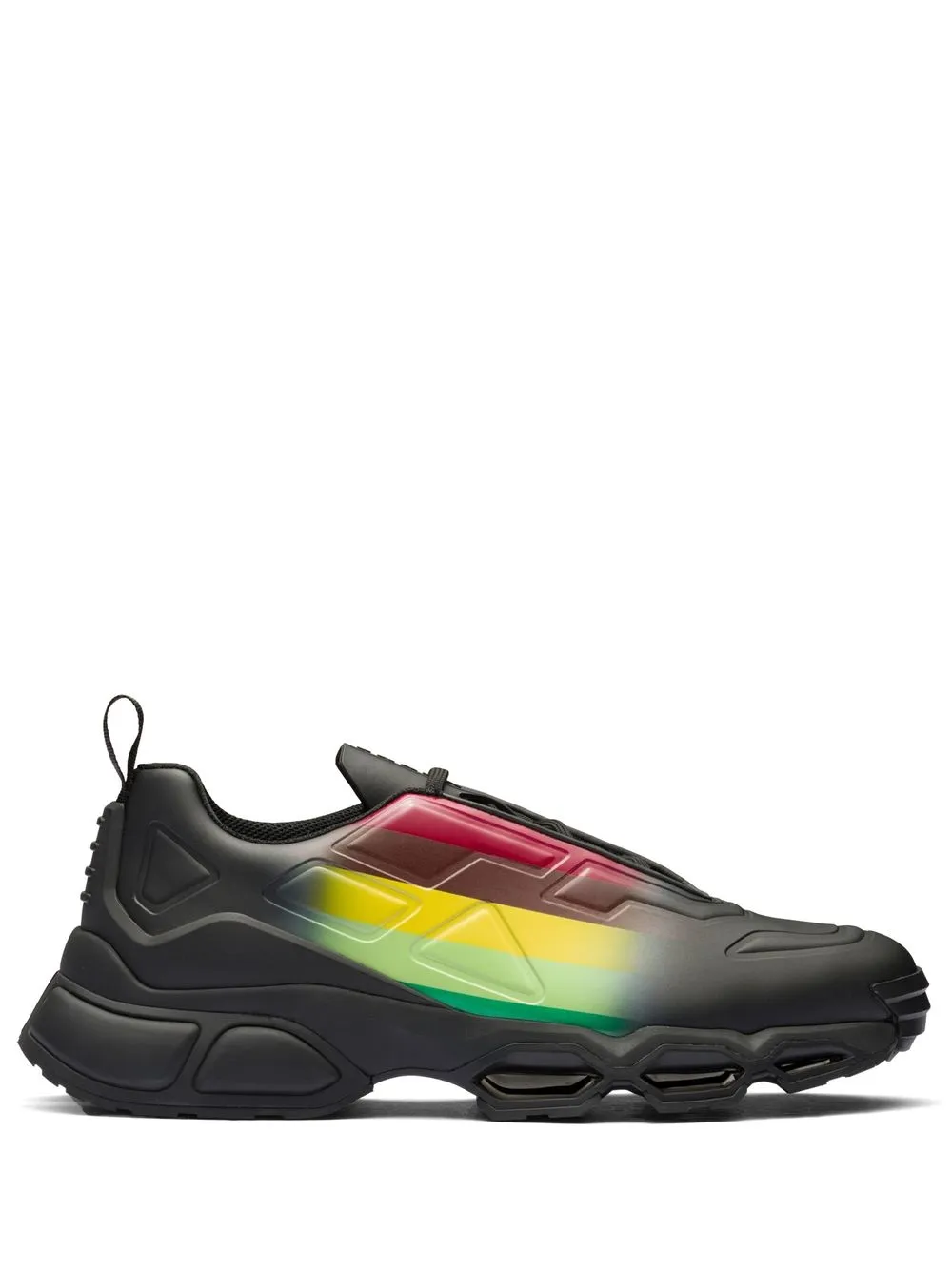 Prada Sneakers Collision Cross - Verde