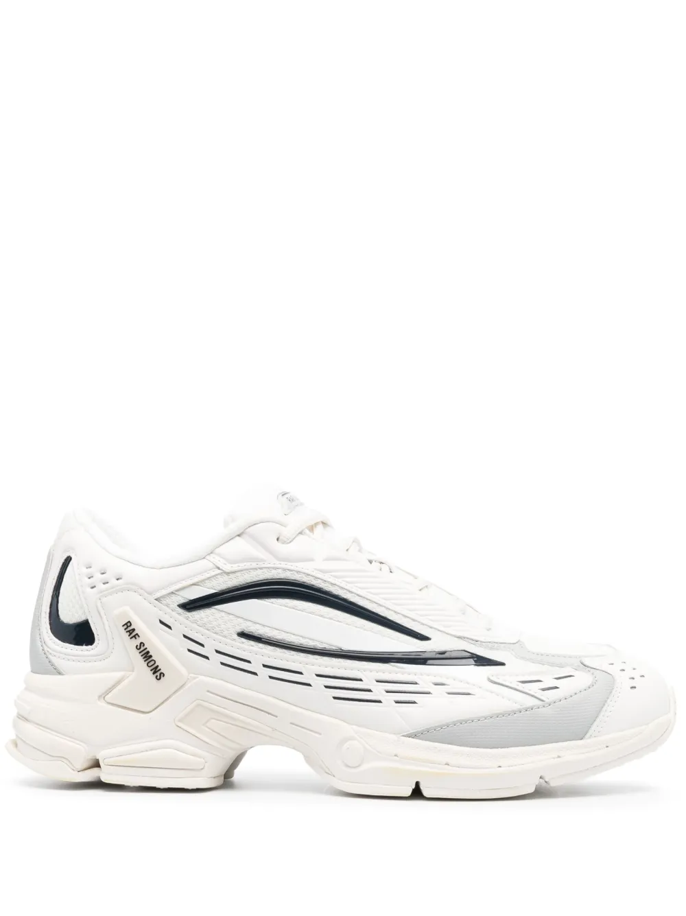 Raf Simons Sneakers con inserti - Bianco
