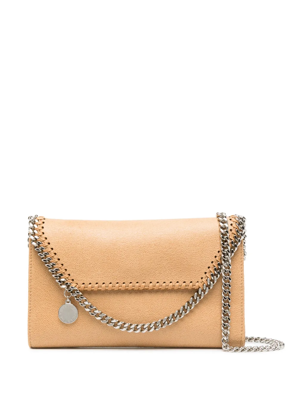 Stella McCartney Borsa a spalla Falabella mini - Marrone