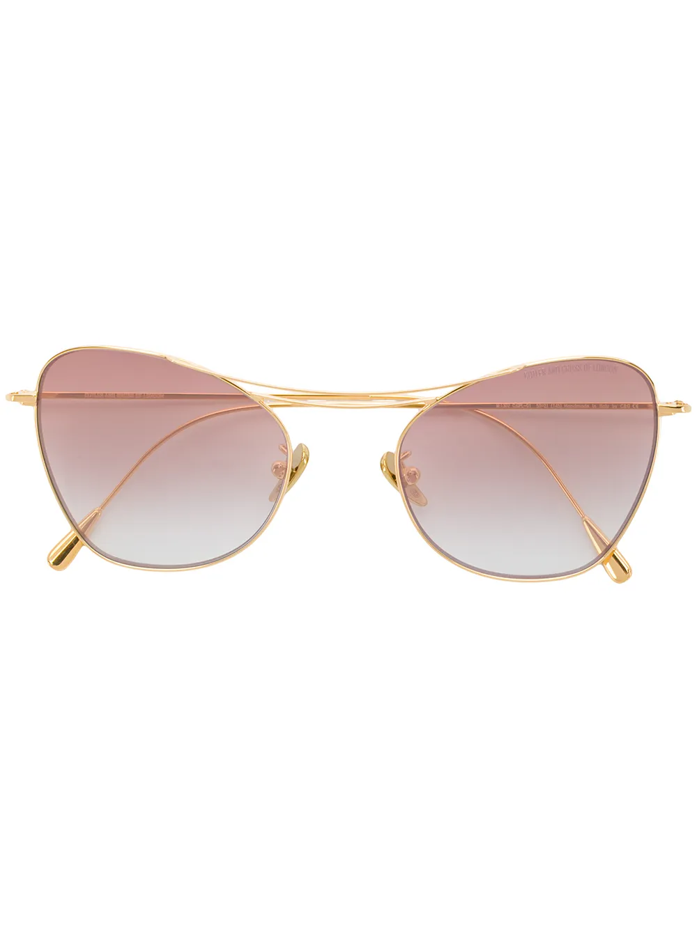 Cutler & Gross Occhiali da sole cat-eye - Oro