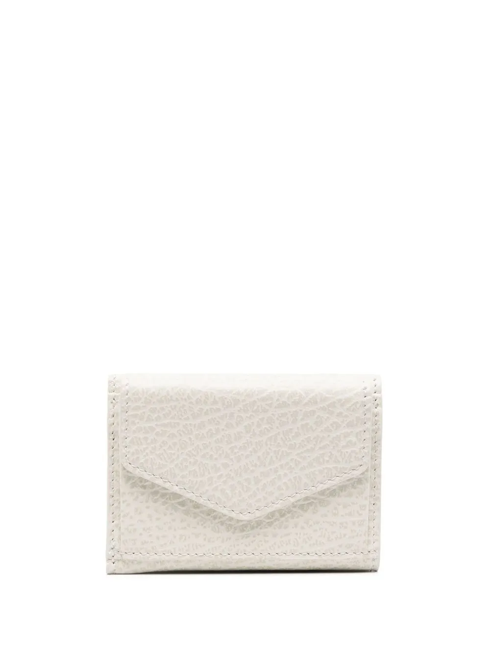 Maison Margiela Portafoglio tri-fold in pelle - Toni neutri