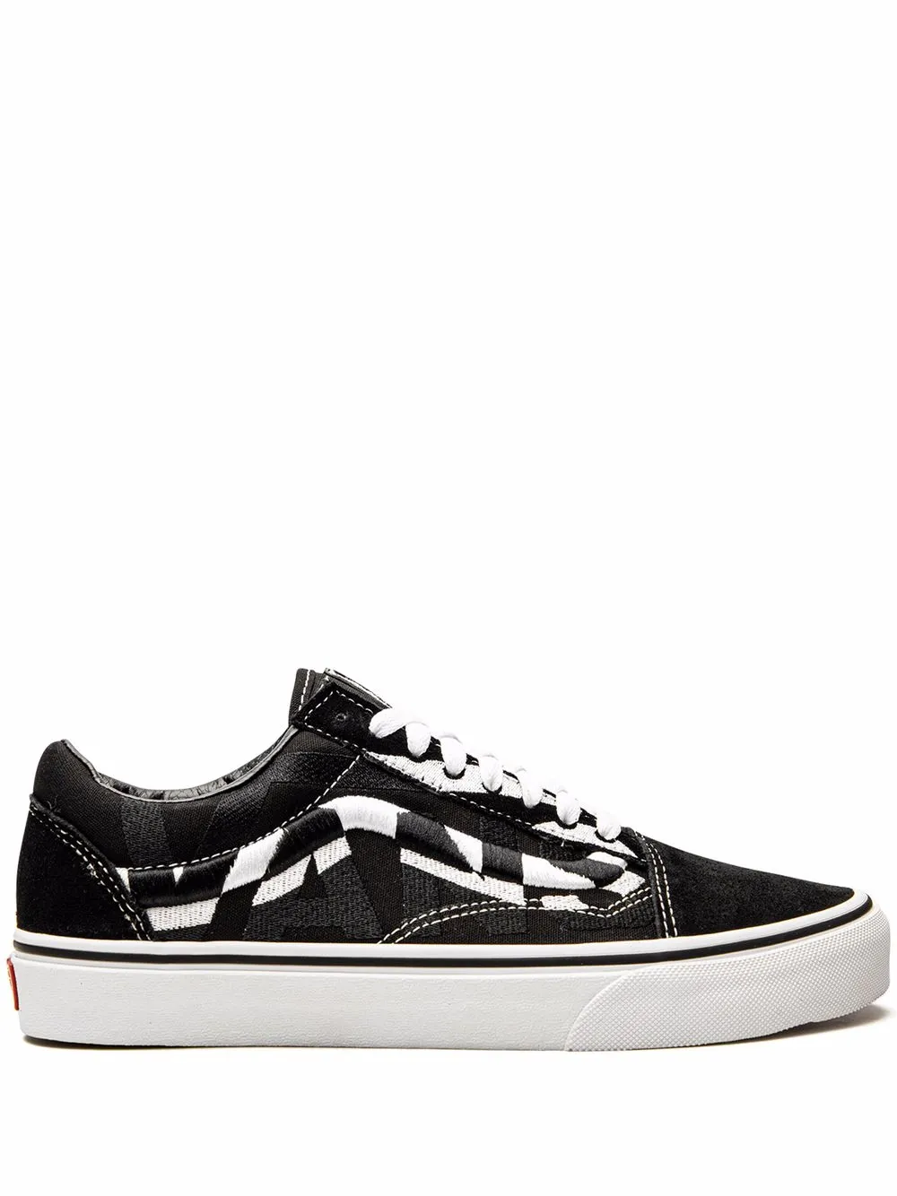 Vans Sneakers Old Skool con ricamo - Nero