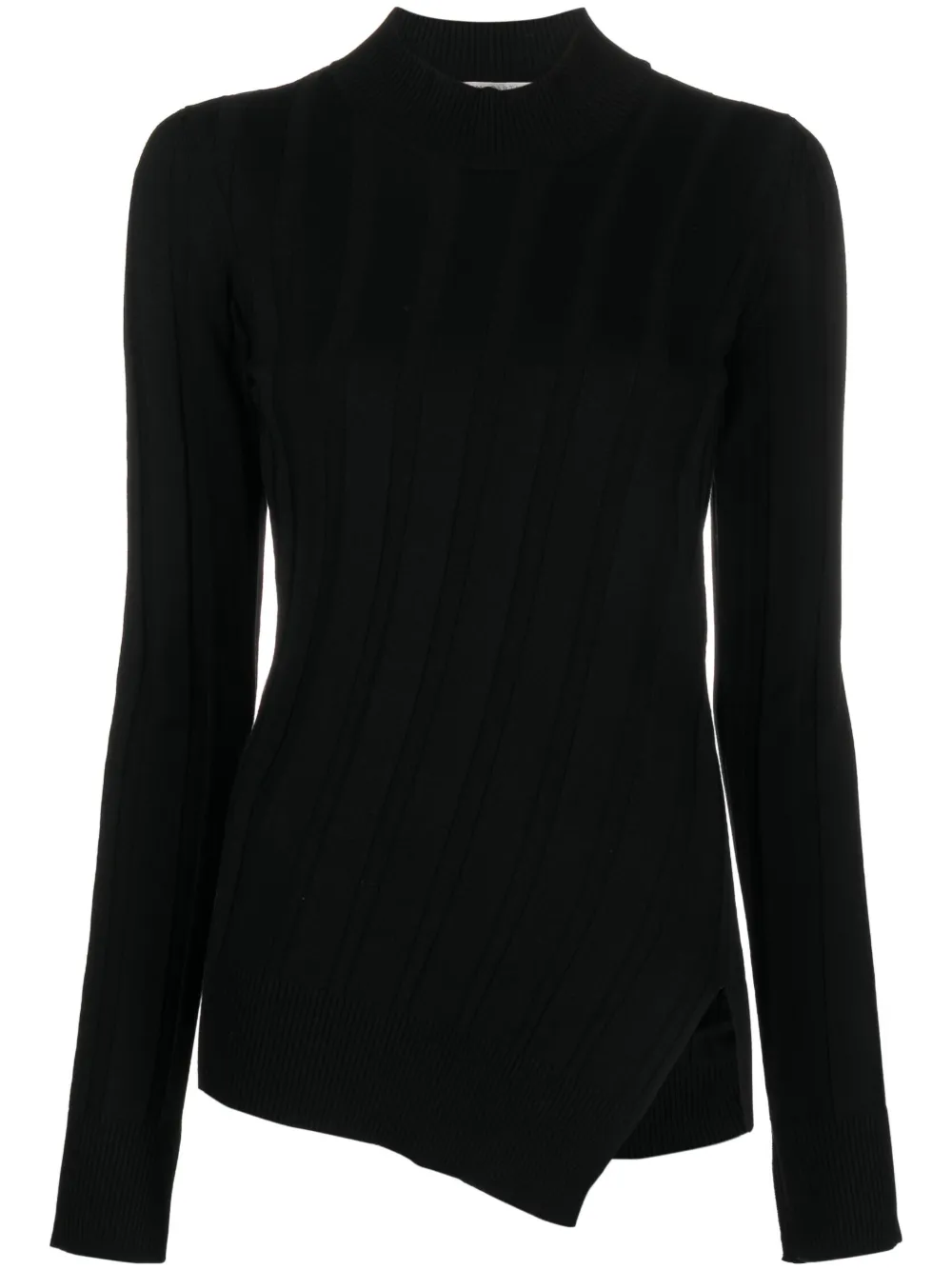 Stella McCartney Maglione asimmetrico - Nero