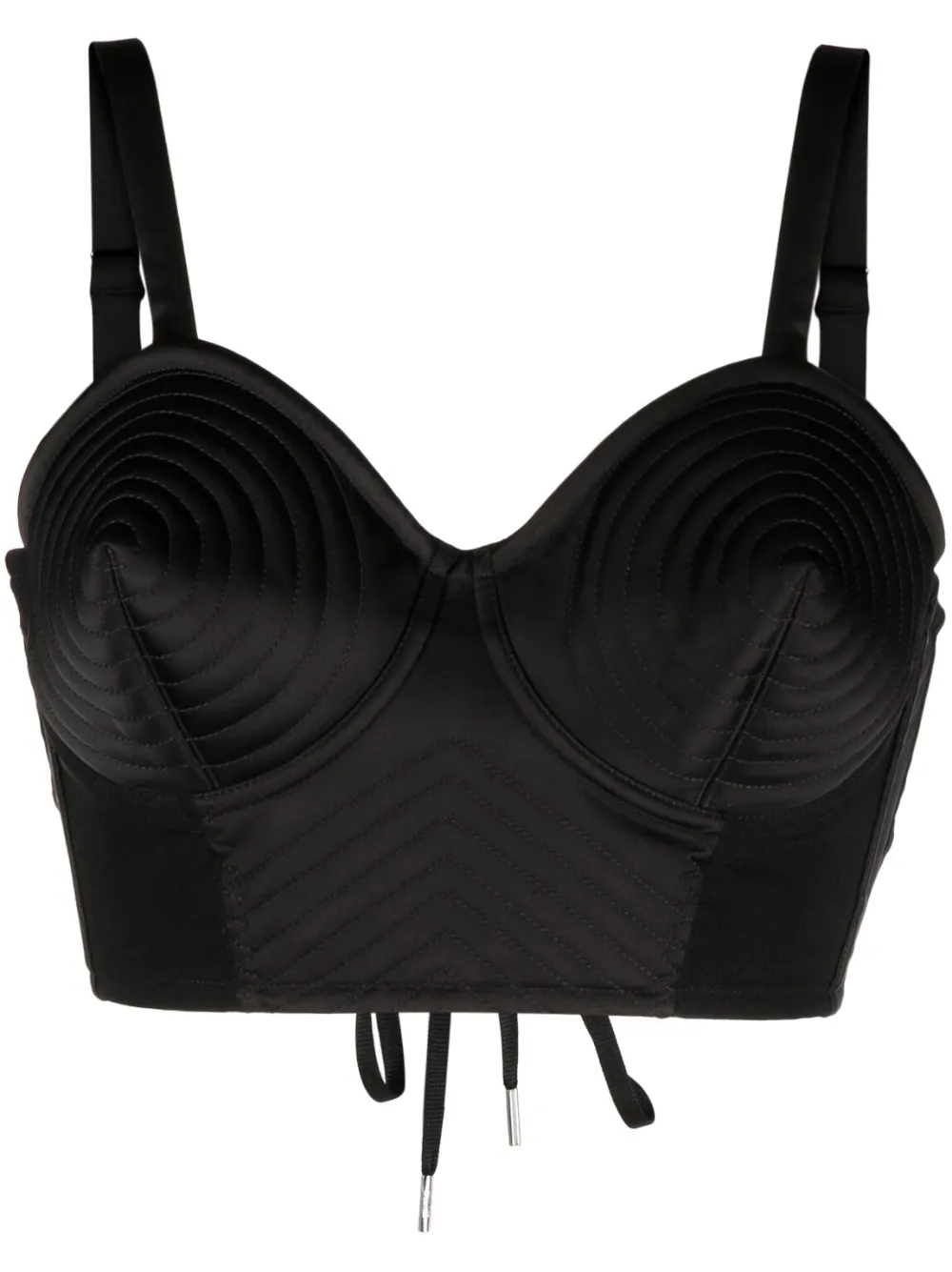 Jean Paul Gaultier Top Jean Paul Gaultier x Lotta Volkova - Nero