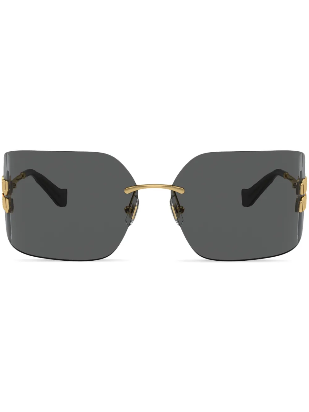 Miu Miu Eyewear Occhiali da sole Runway - Oro