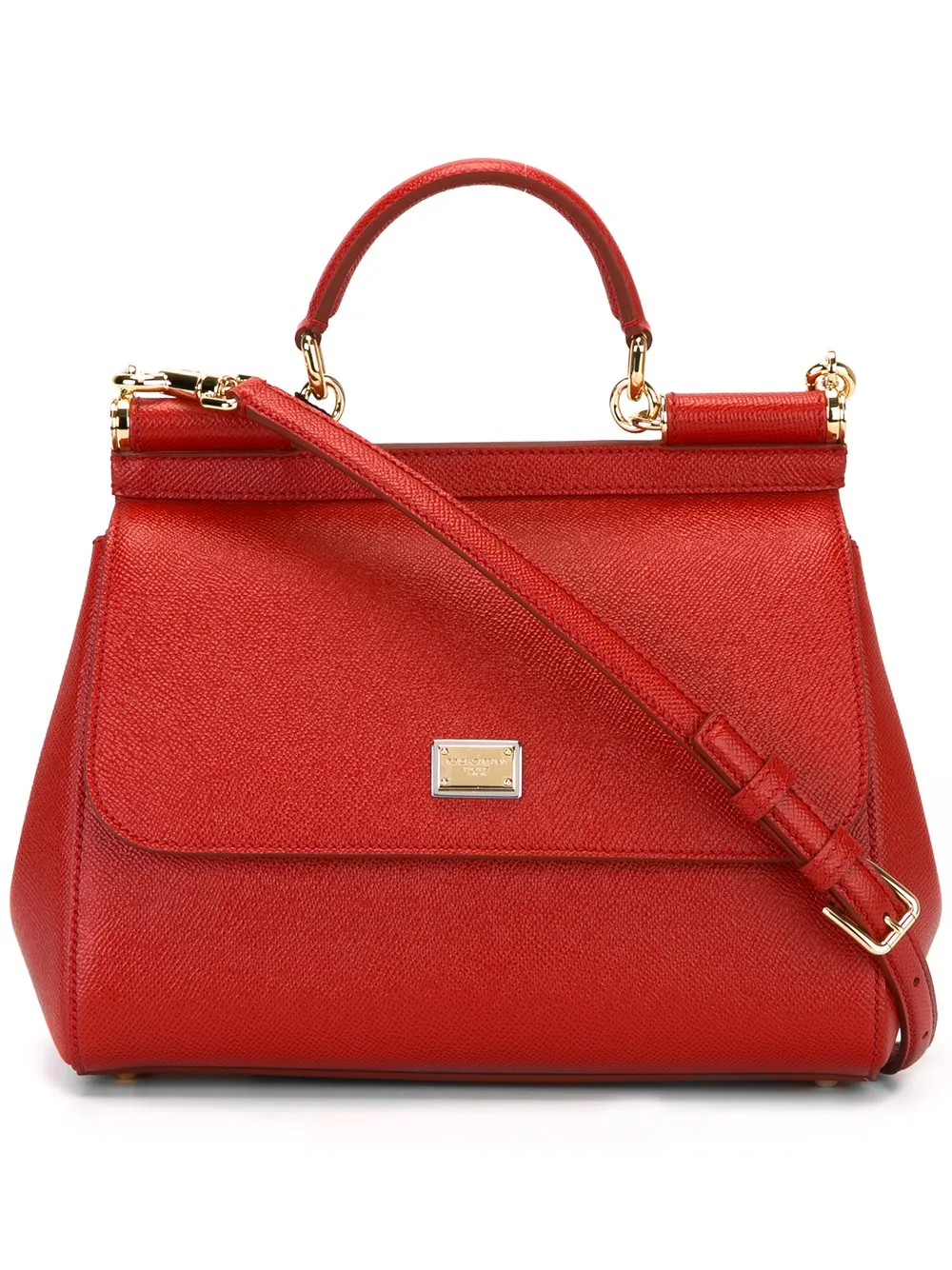 Dolce & Gabbana Borsa tote Sicily - Rosso