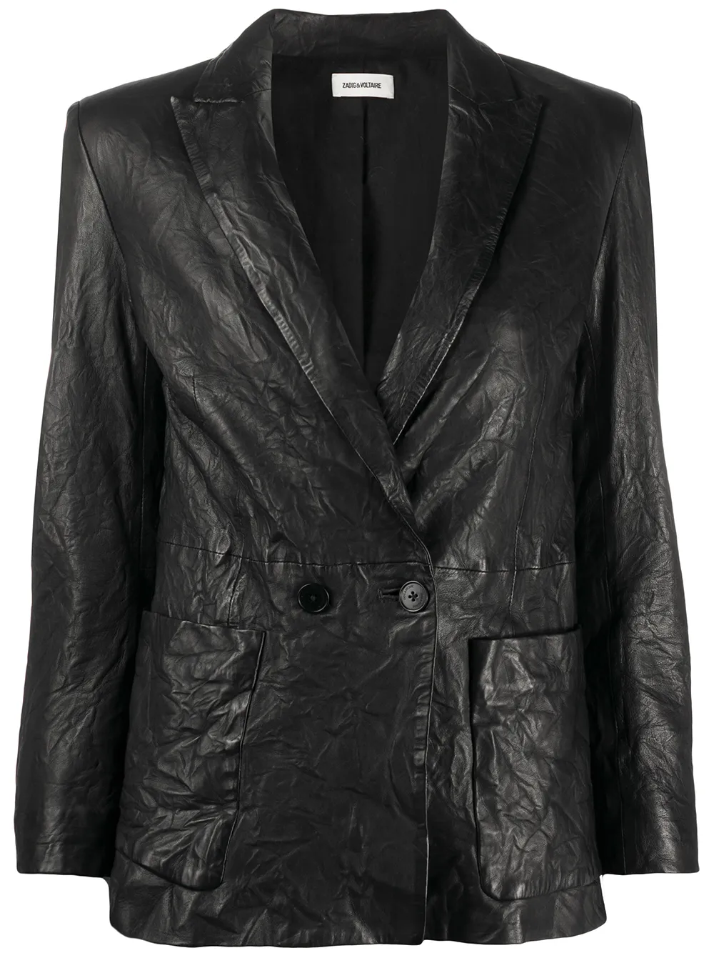 Zadig&Voltaire Blazer doppiopetto Visko - Nero