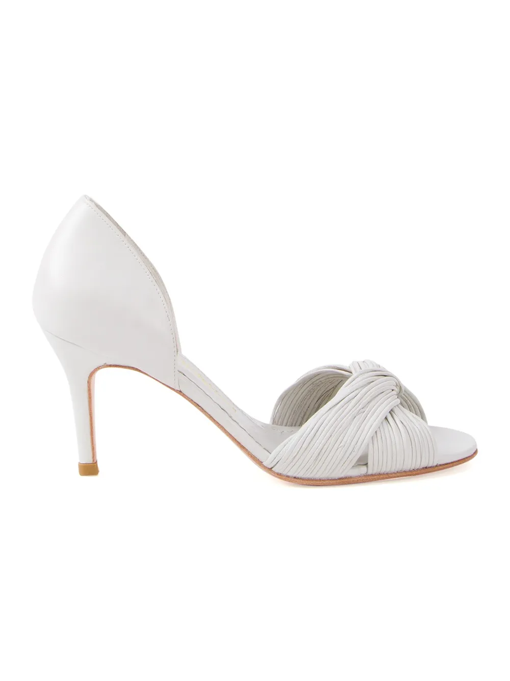 Sarah Chofakian open-toe pumps - Bianco