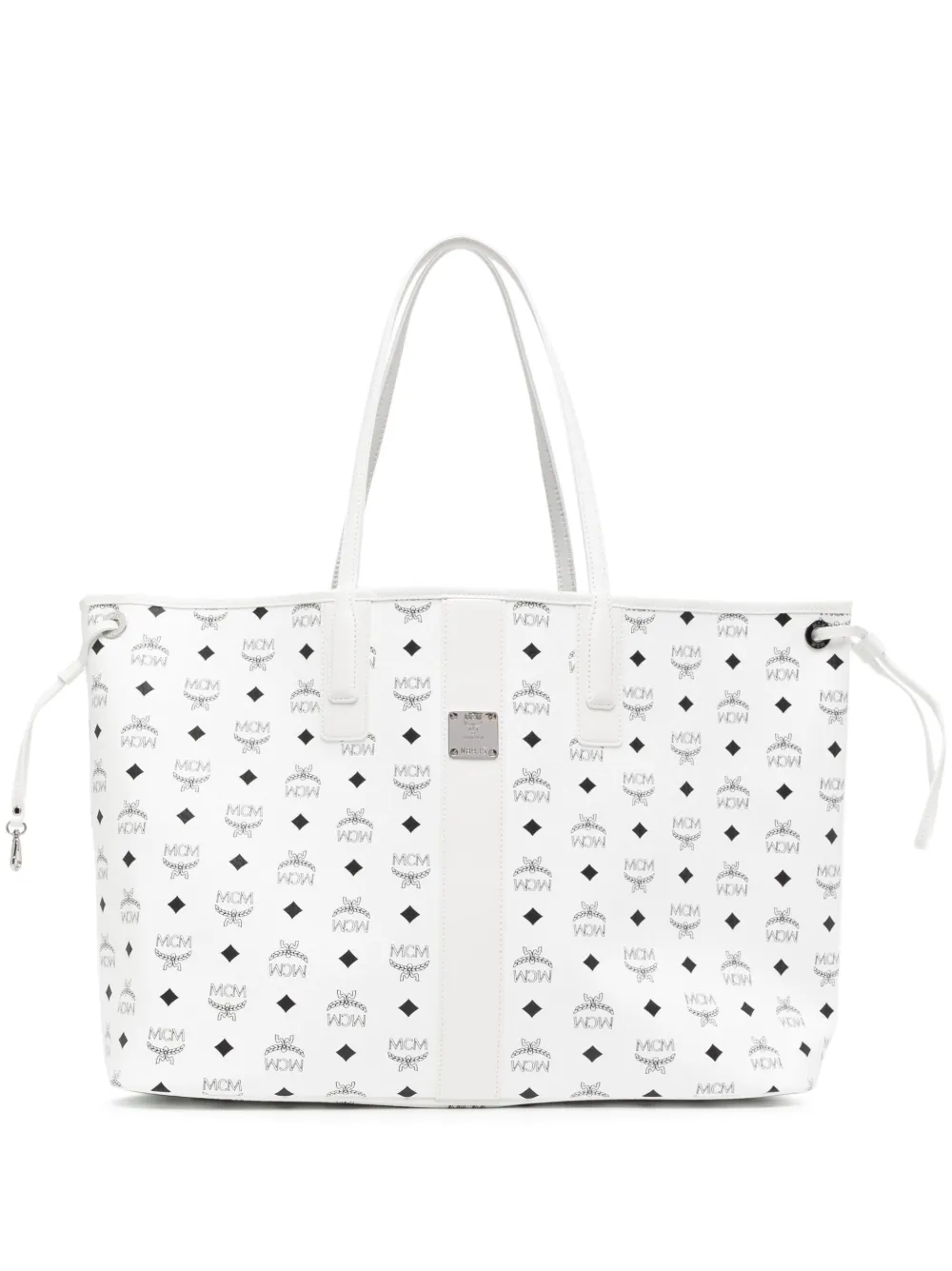 MCM Borsa tote Liz reversibile - Bianco