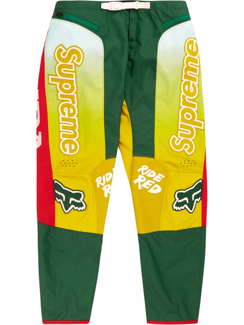 Supreme Pantaloni sportivi Honda Fox Racing - Giallo